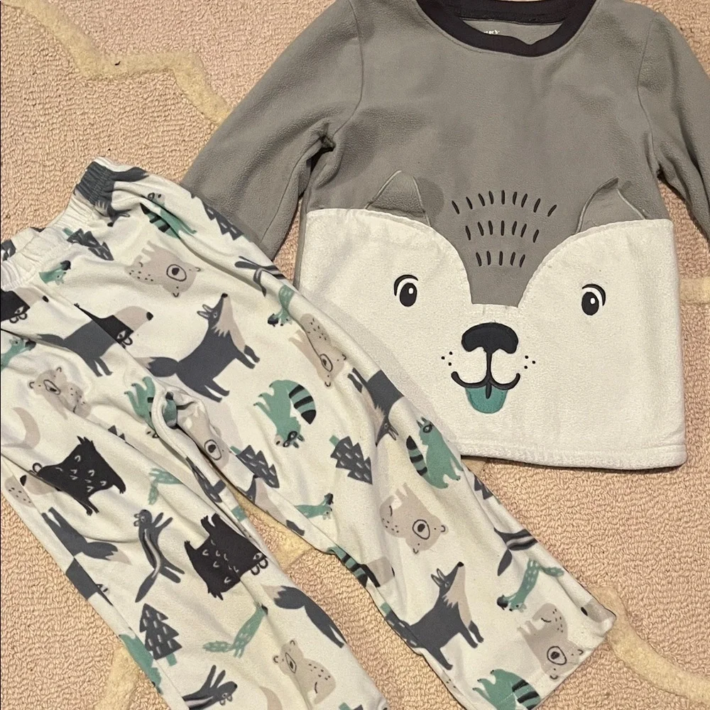 Carters fleece pajamas
